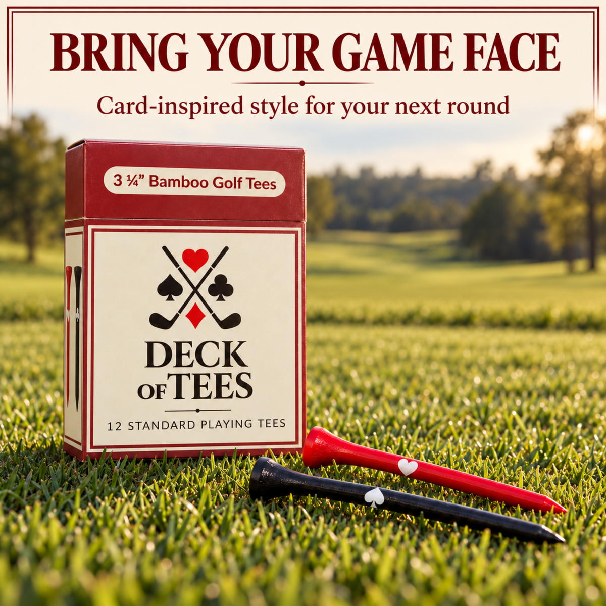 Deck of Tees funny golf tees in parody packaging, photo 3
