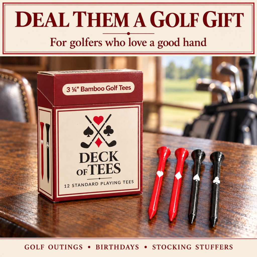 Deck of Tees funny golf tees in parody packaging, photo 4