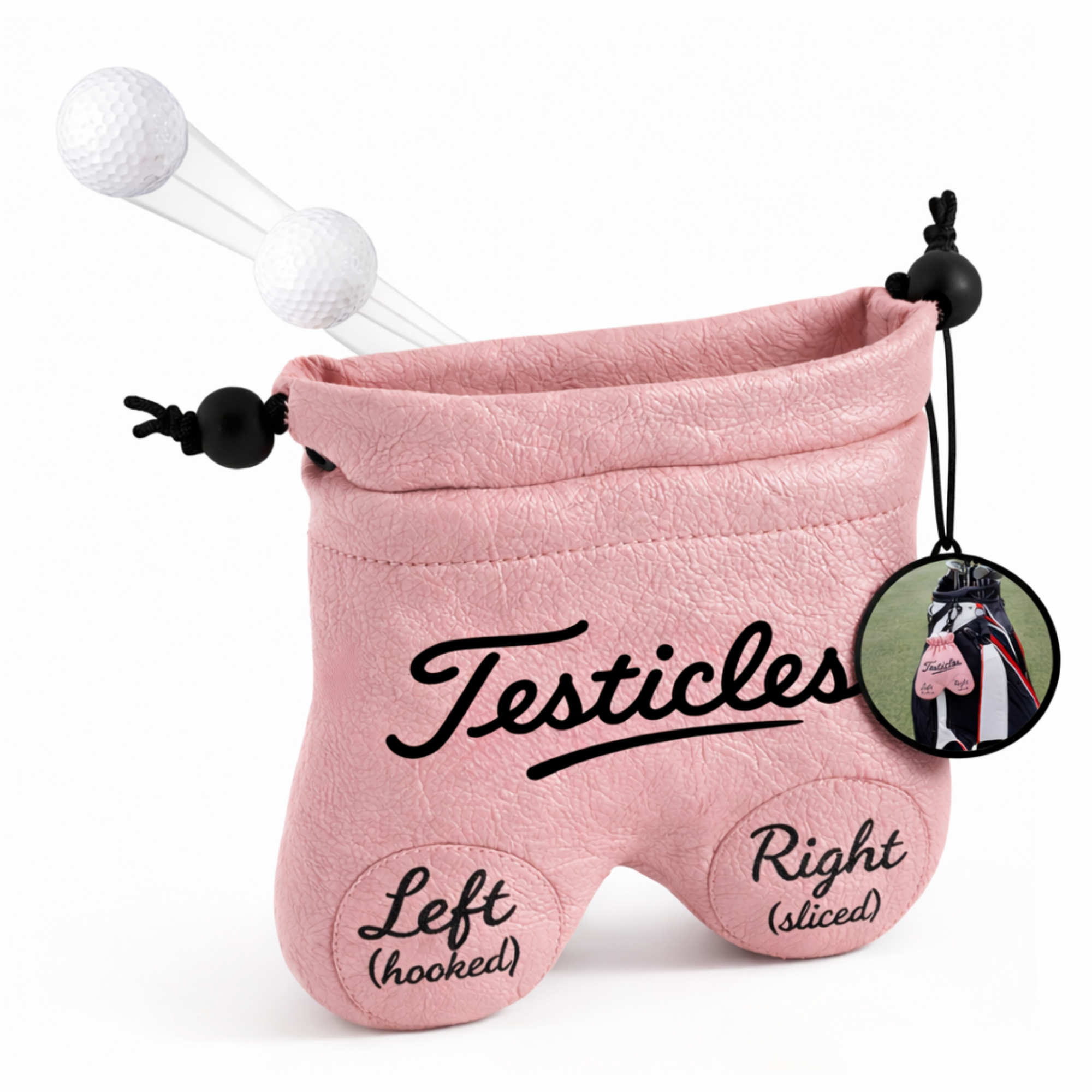 Testicle Golf Ball Pouch