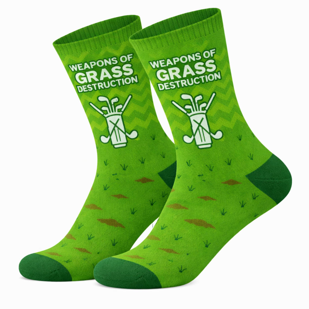 Weapons of Grass Destruction Socks