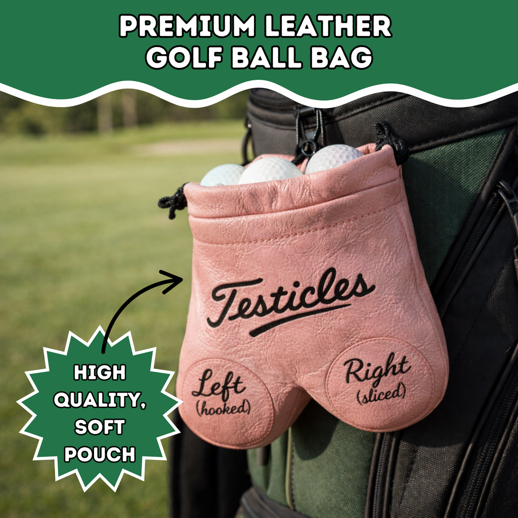Testicle Golf Ball Pouch