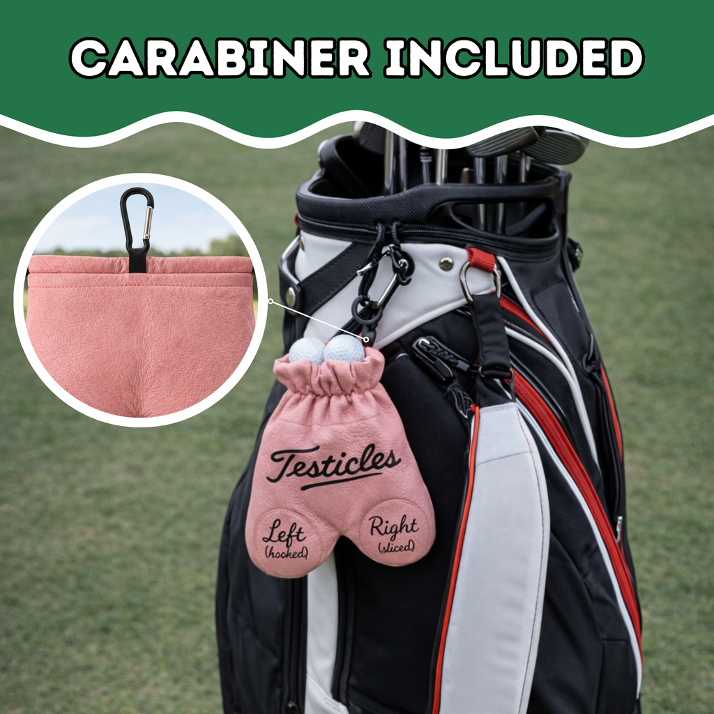 Testicle Golf Ball Pouch