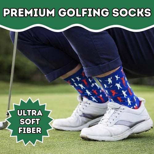 Angry Golfer Socks