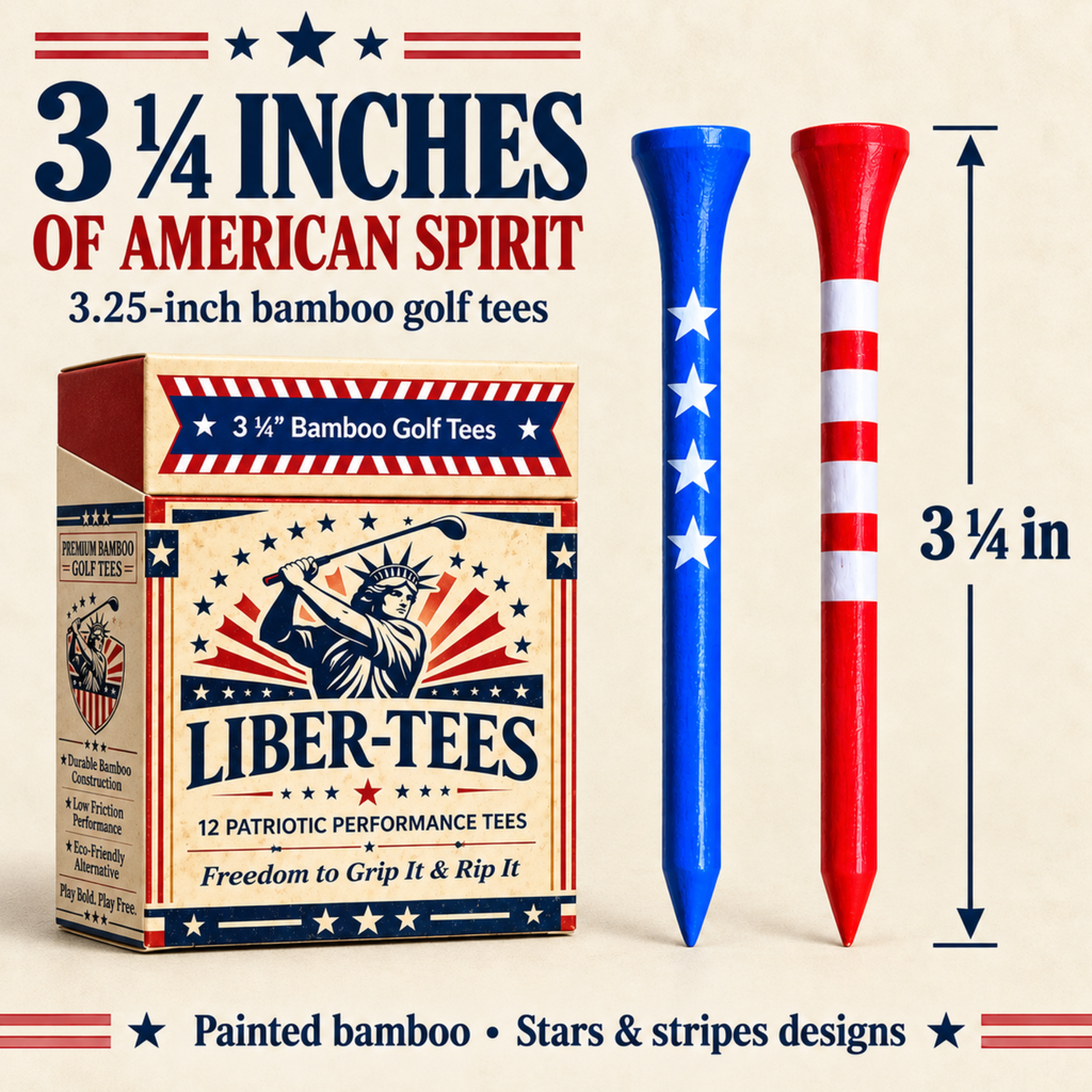 Liber-tees funny golf tees in parody packaging, photo 3