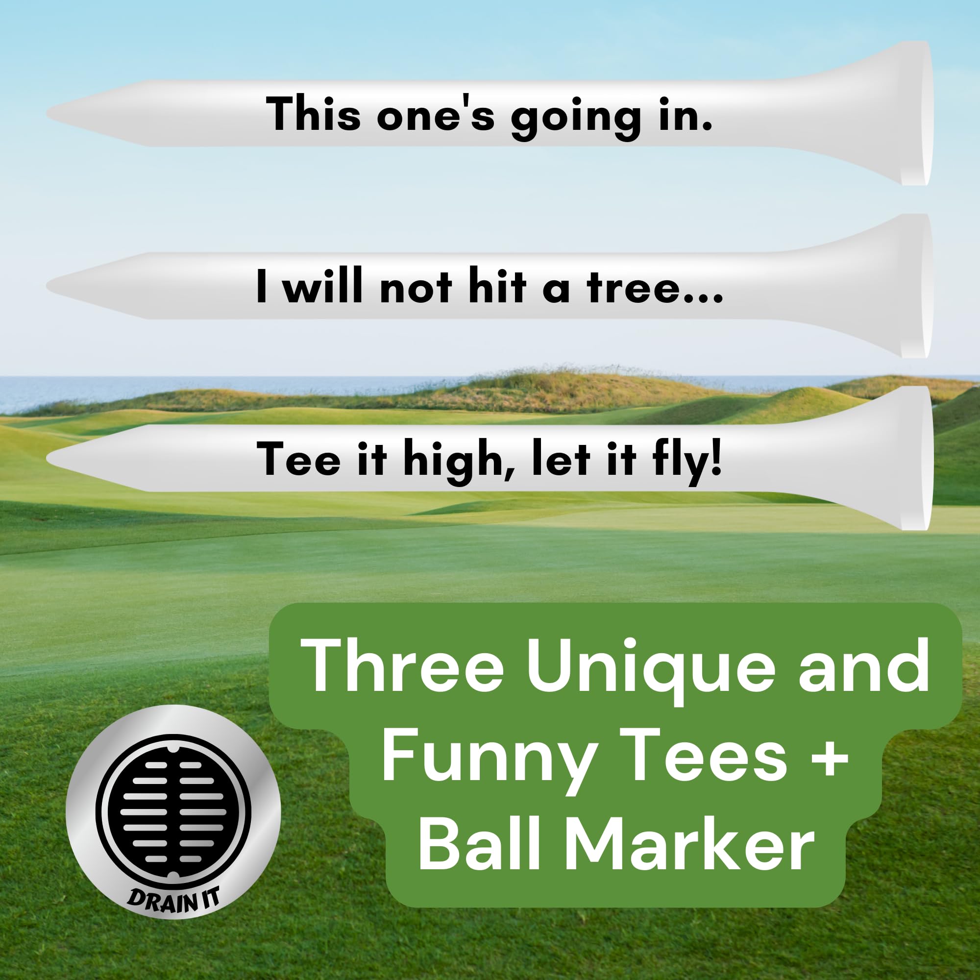 Funny Golf Ball Gift Set