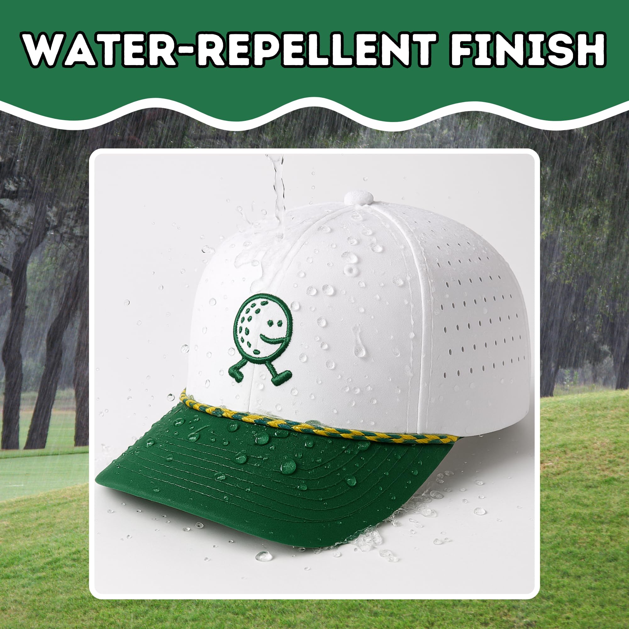 Walking Golf Ball Rope Hat