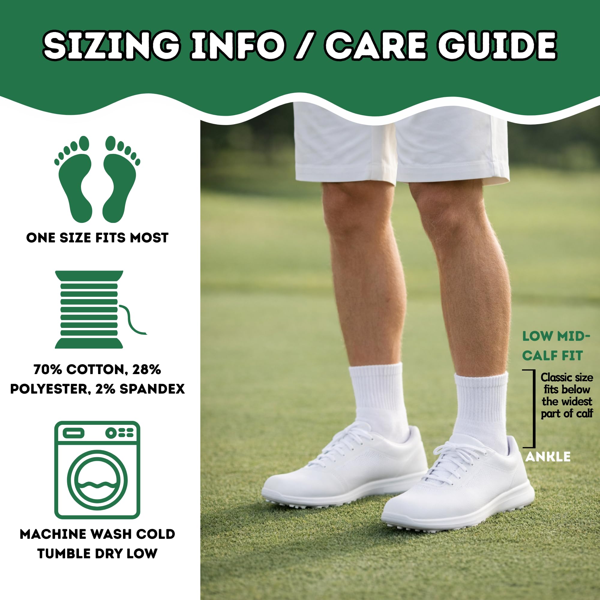 Green Dress Socks