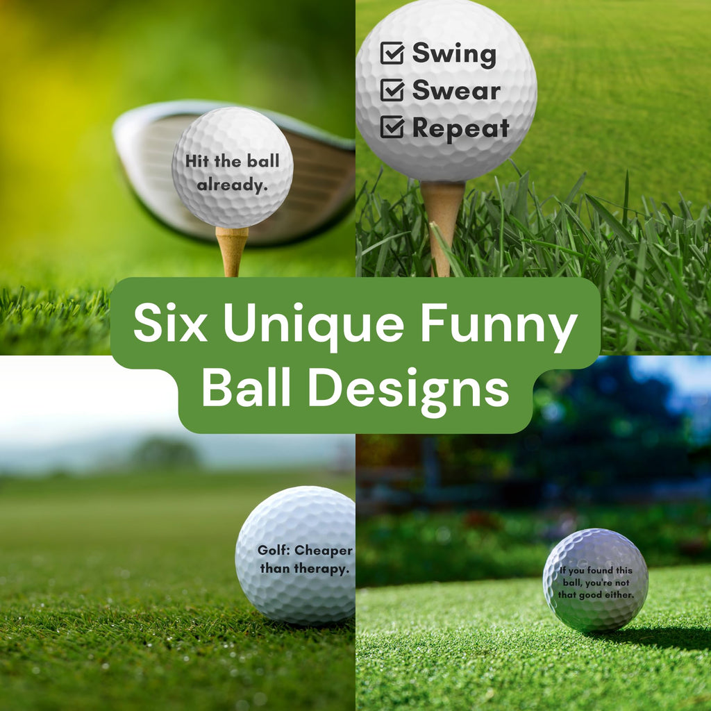 Funny Golf Ball Gift Set